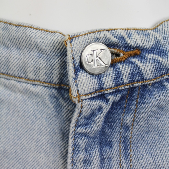 Vintage Calvin Klein Jeans High Waist Denim Shorts - Picture 2 of 7